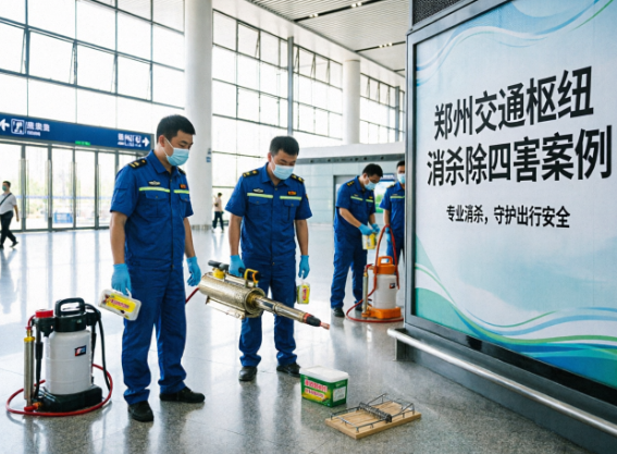 郑州站综合枢纽除四害保障项目