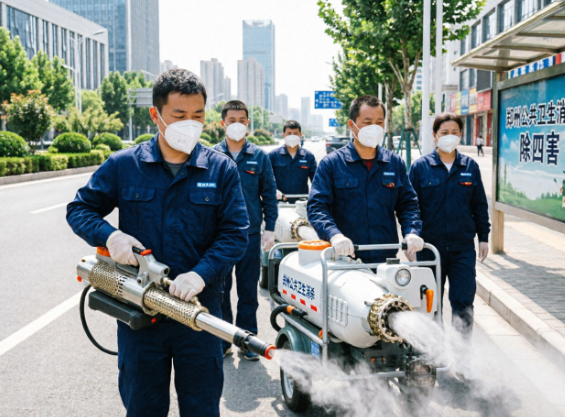 郑州市某垃圾中转站蚊蝇防治工程