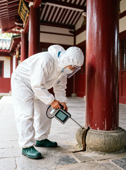 郑州某寺庙除四害与文物保护兼顾案例