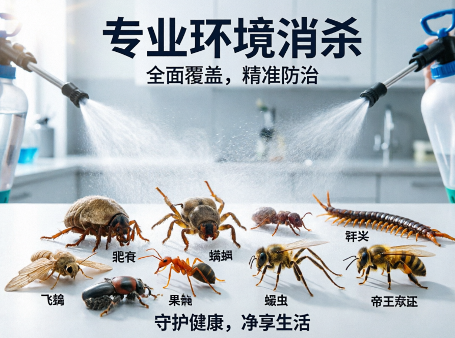 全方位飞虫爬虫防治