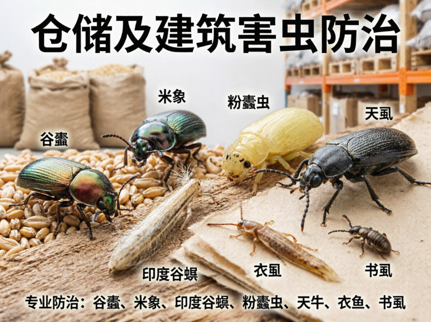 专业仓储与建筑害虫防治